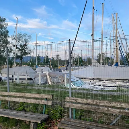 Small Attic Close To And Mountains
