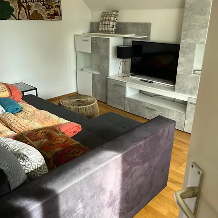 Small Attic Close To And Mountains *